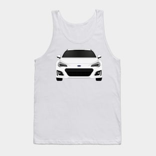 Brz White Tank Top